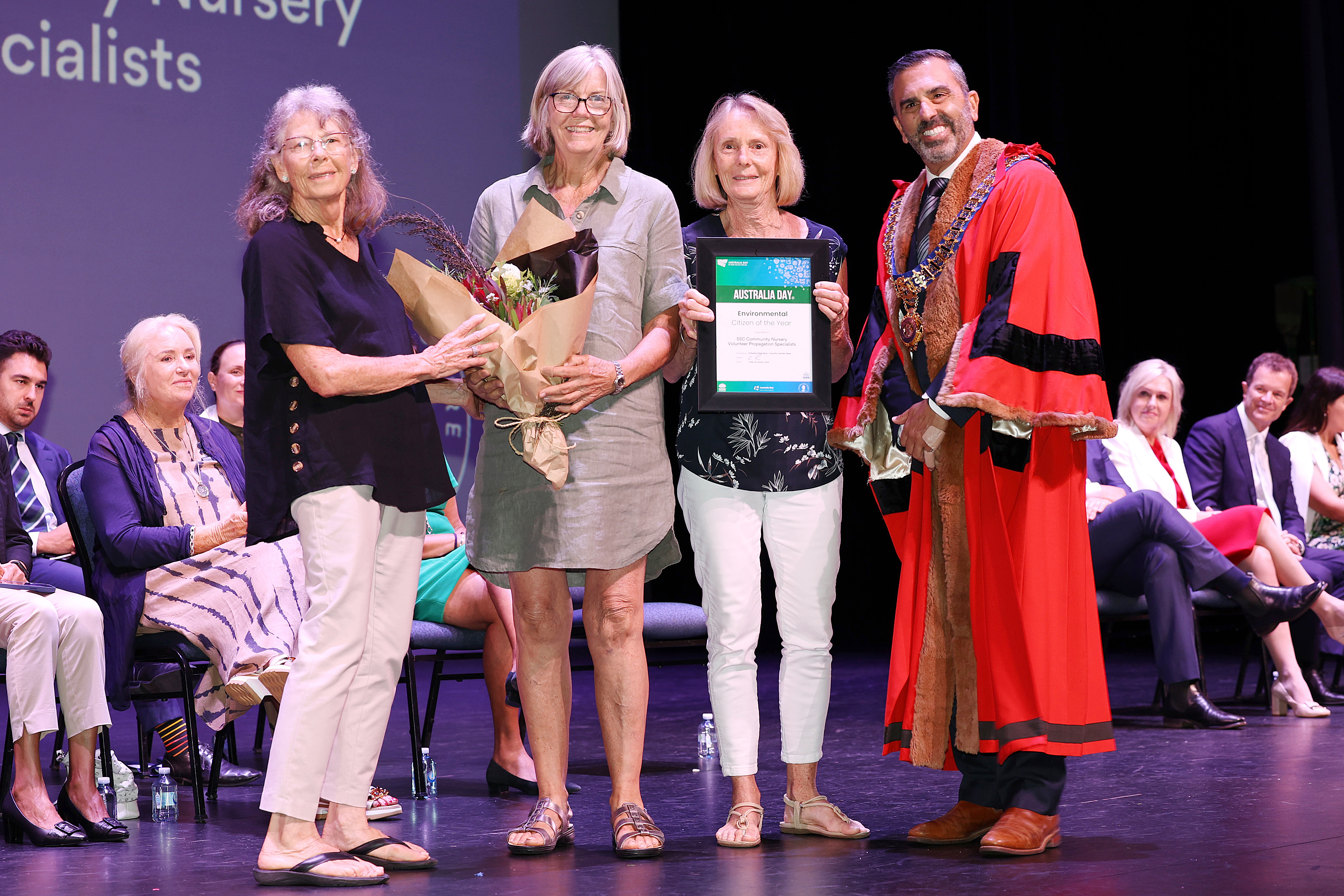 Environmental Citizen of the Year WinnerSutherland Shire Council Community Nursery volunteer propagation specialists
